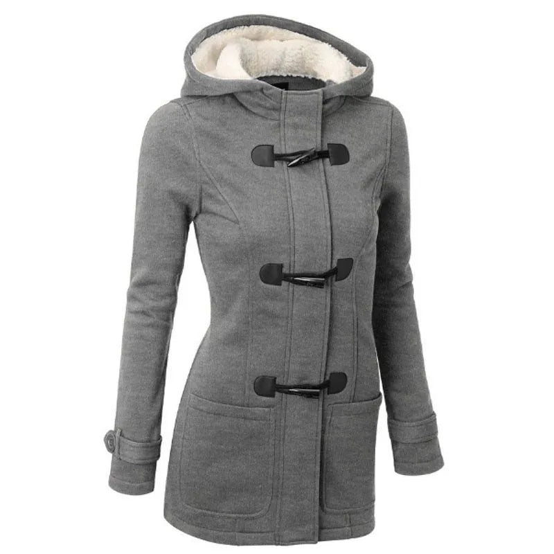 Women Basic Hoodie Jackets