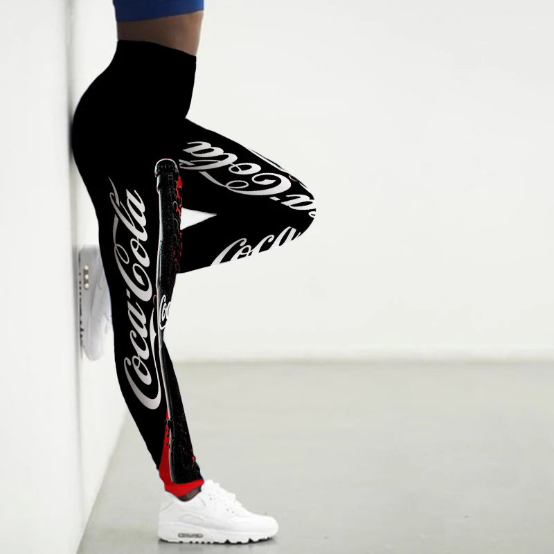 Sport Leggings Women 3D Snacks Printed