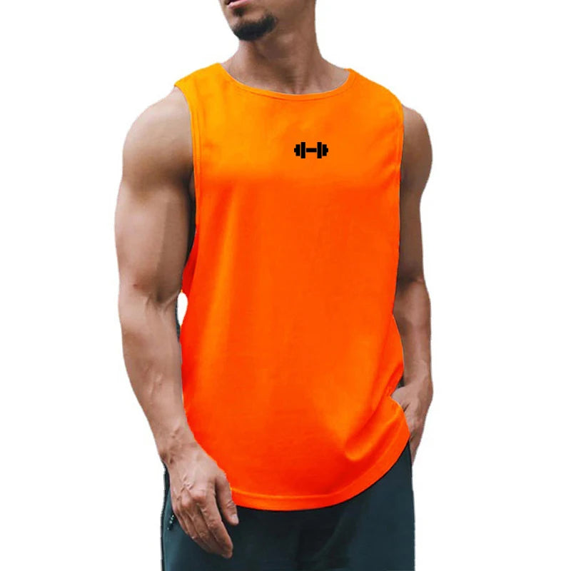 Summer Men's Gym Tank Top Fitness