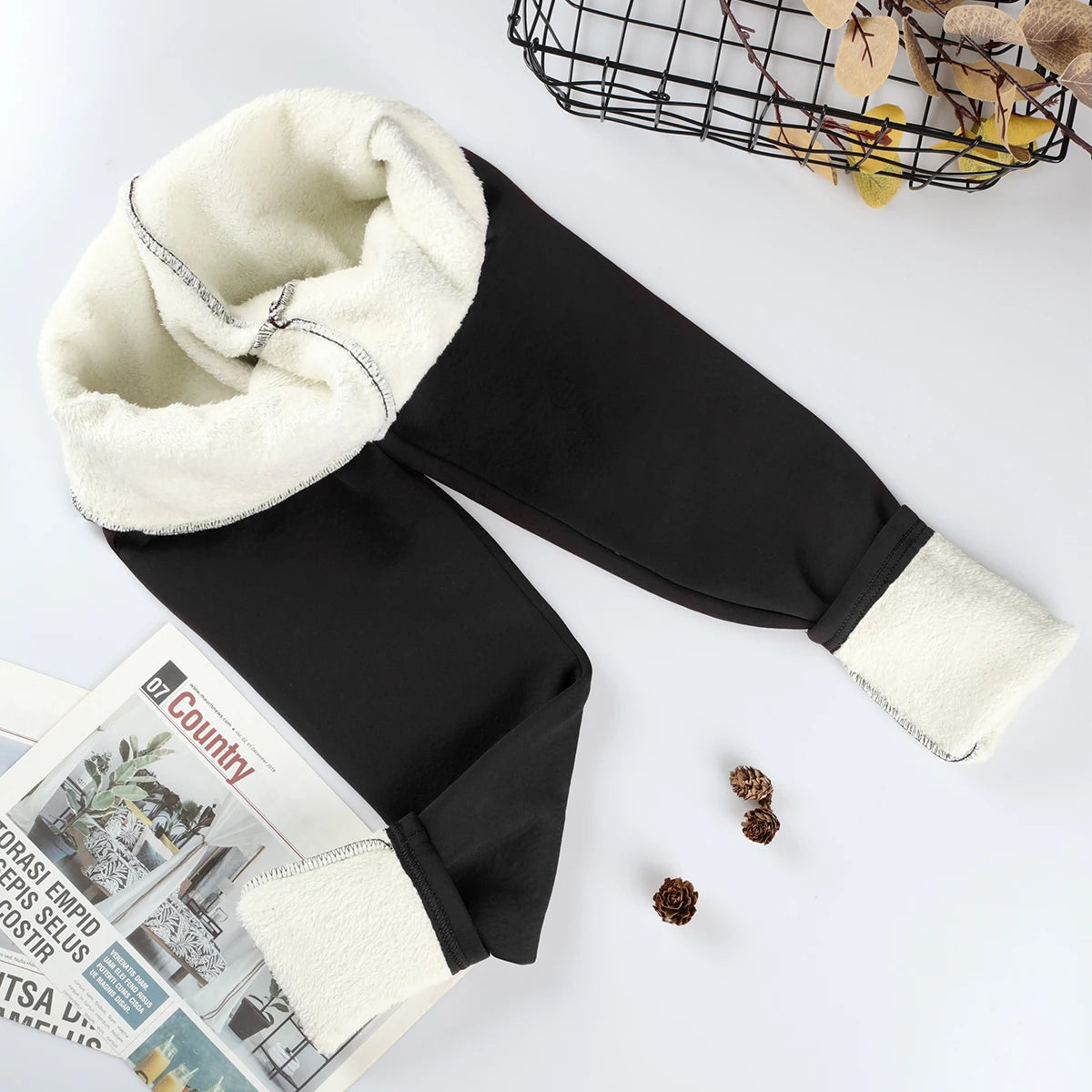 Velvet Winter Leggins Womens