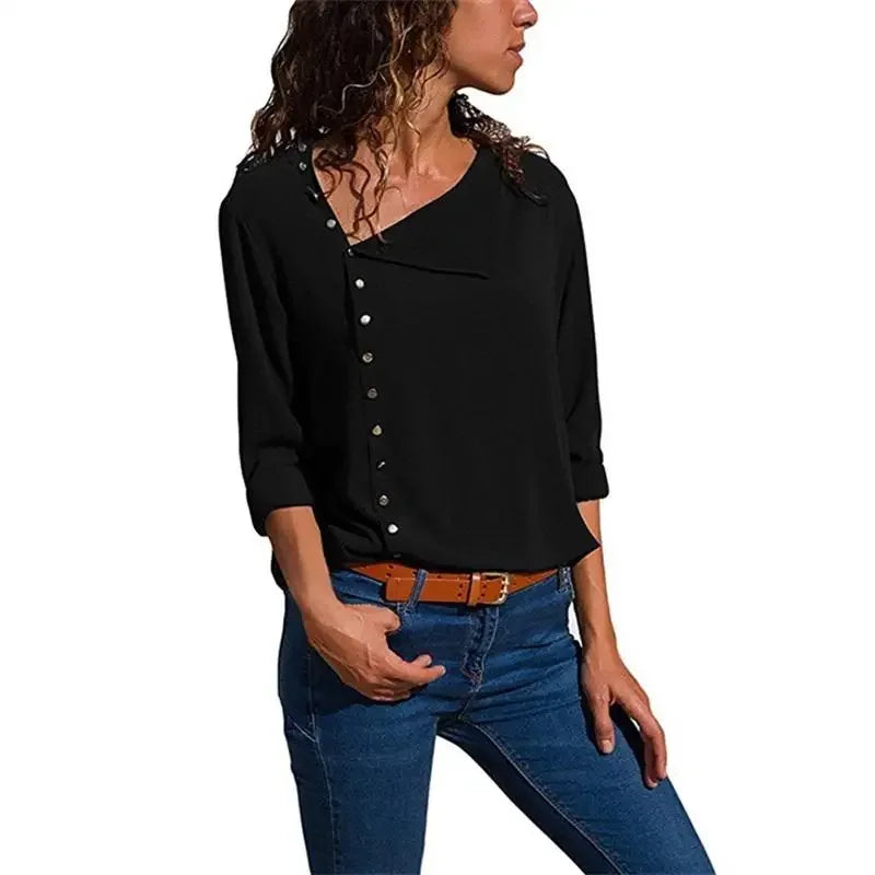 Women Blouse Shirt Autumn Office