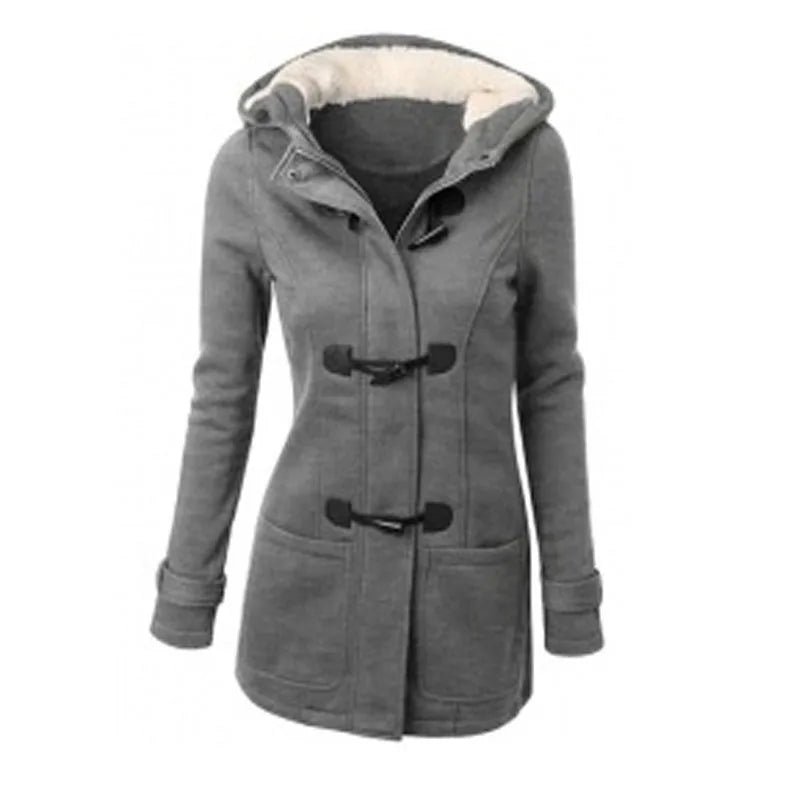 Women Basic Hoodie Jackets