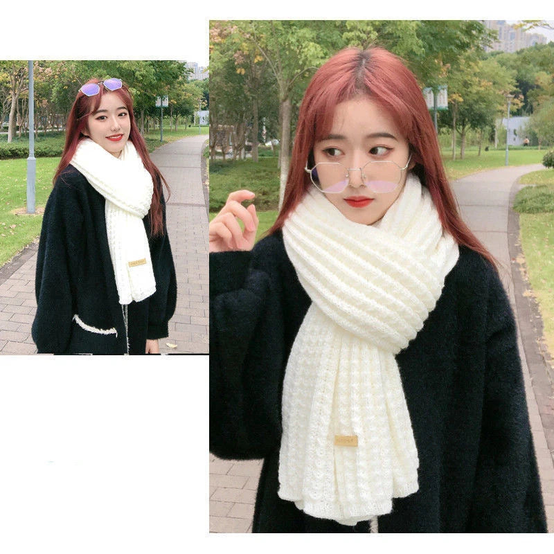 Sweet Knitted Scarf For Women