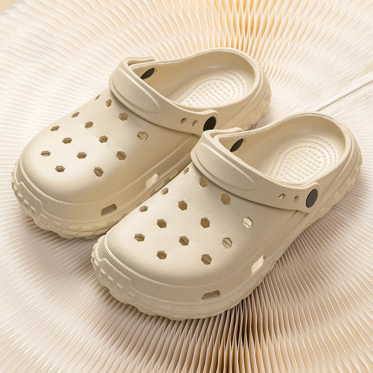 Women and Men's Hole Shoes