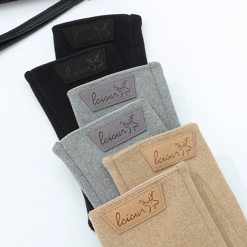 Men's Velvet Gloves Winter