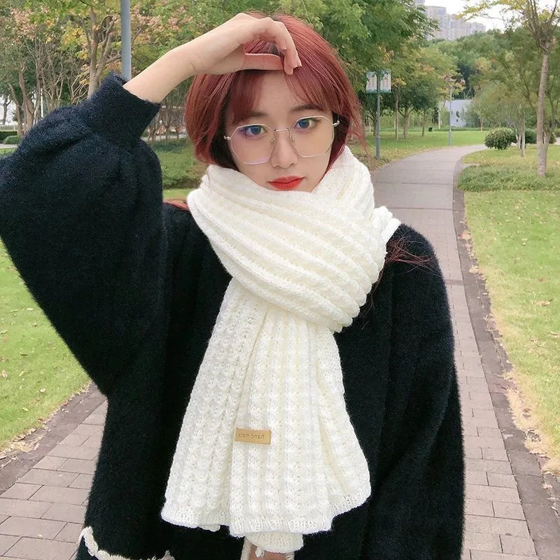 Sweet Knitted Scarf For Women