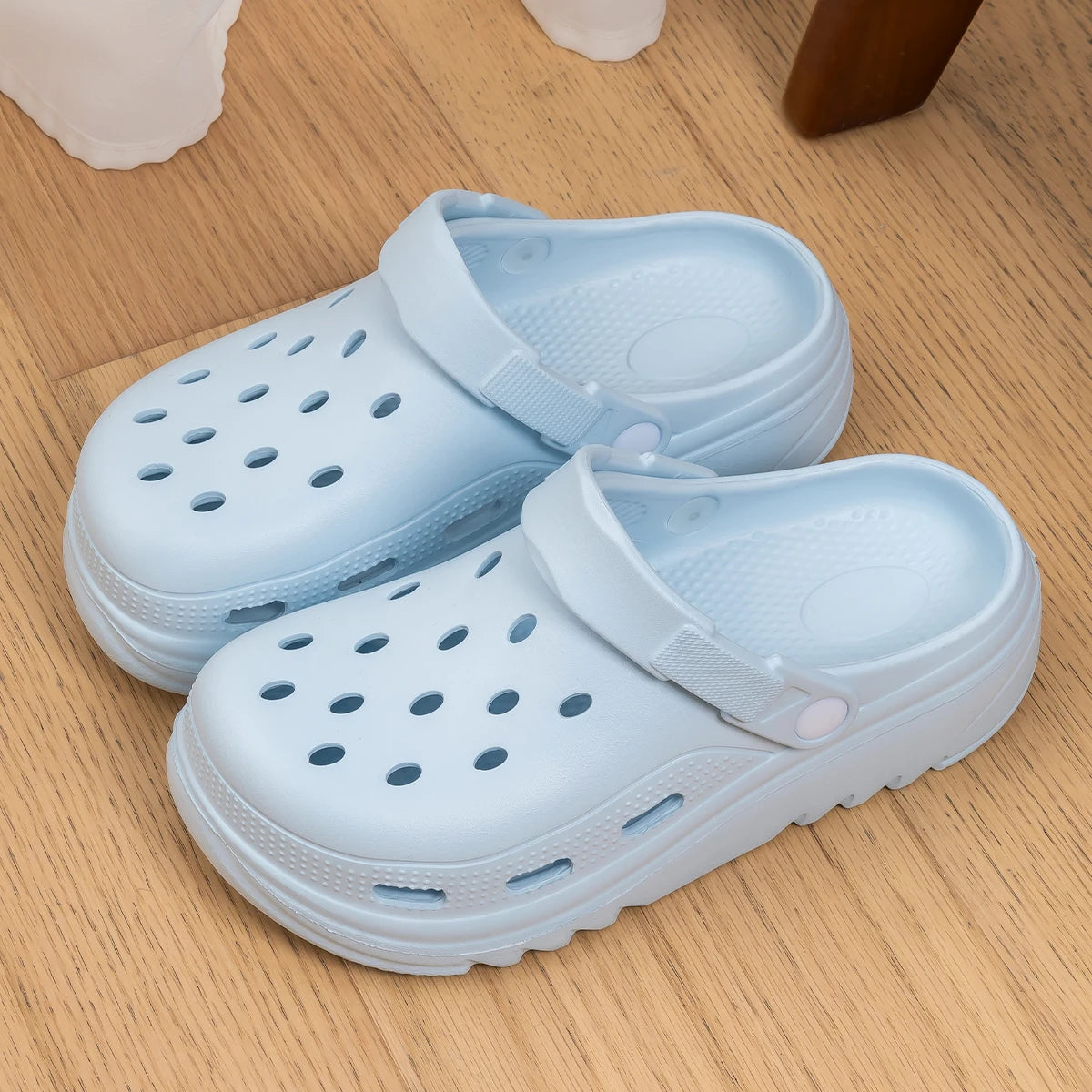 Women and Men's Hole Shoes
