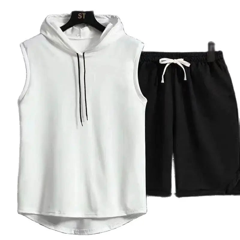 New Summer Men's Two Piece Set Casual