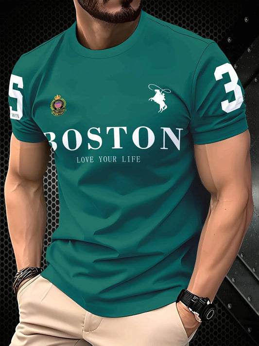 Casual Stylish Men's Summer T-Shirt