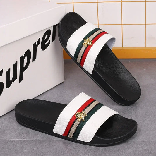 Fashion Brand Slippers for Men Ultra Soft Slides