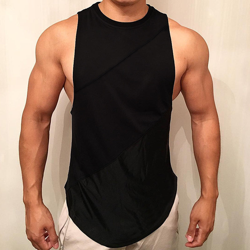 NEW Bodybuilding Sporty Tank Tops Men Gym Fitness