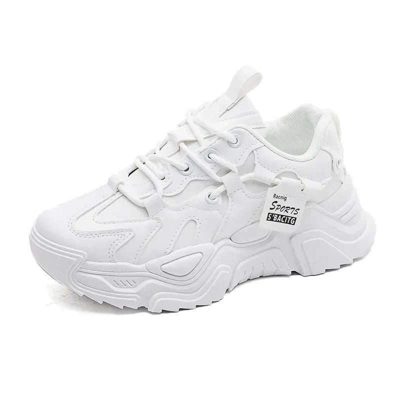Women's Shoes Platform Autumn Leather