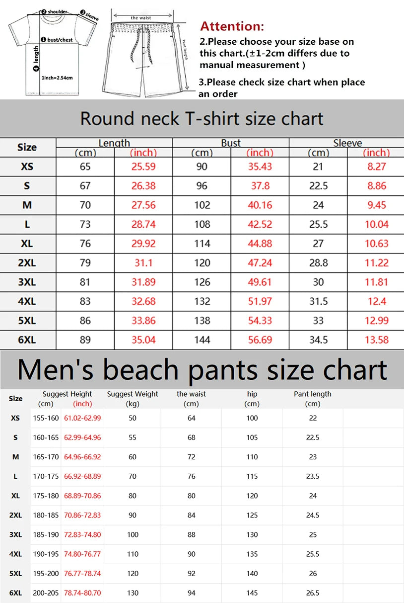 Summer New Men's Set