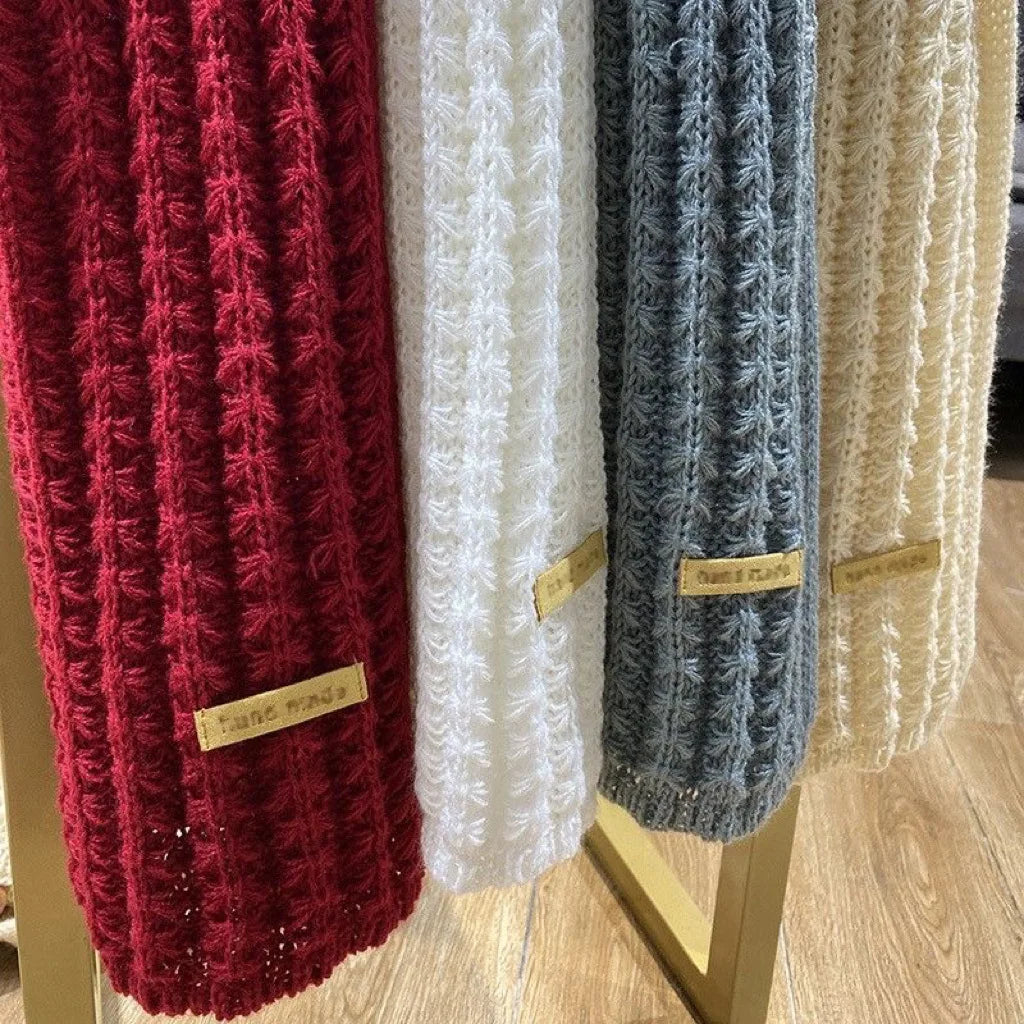 Sweet Knitted Scarf For Women
