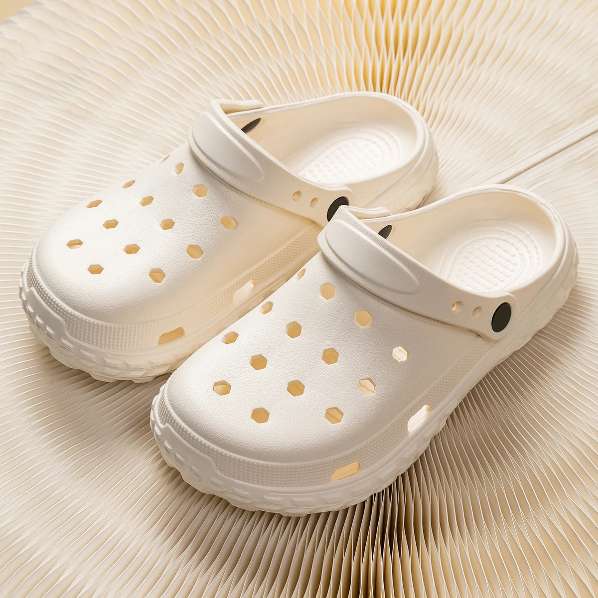Women and Men's Hole Shoes