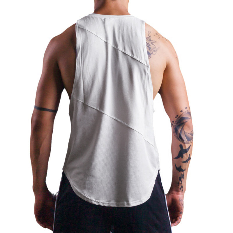 NEW Bodybuilding Sporty Tank Tops Men Gym Fitness