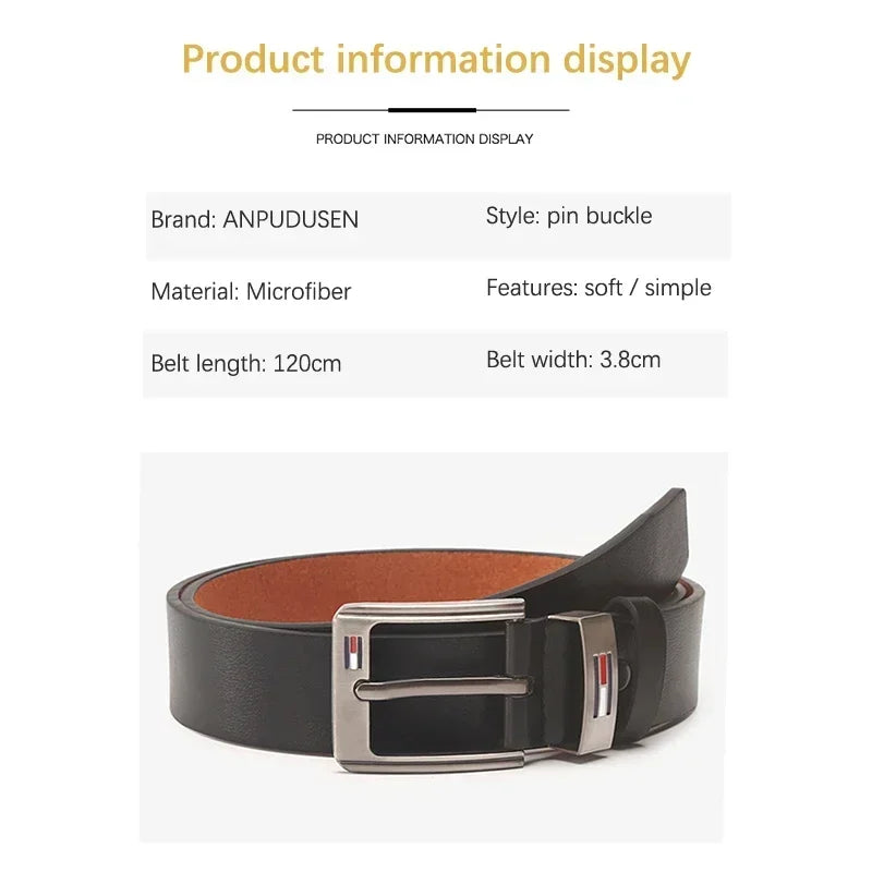 Man Belt Luxury Designer Brand High Quality