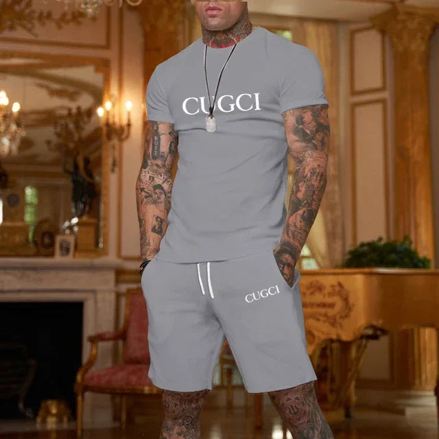 Summer T-shirt Shorts Men's Casual