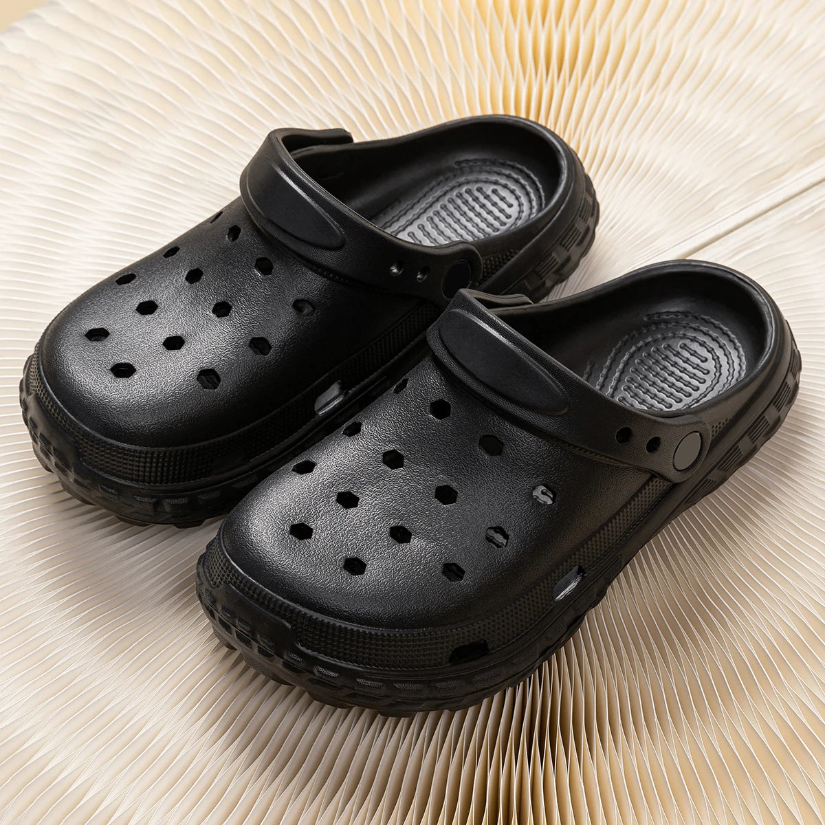 Women and Men's Hole Shoes