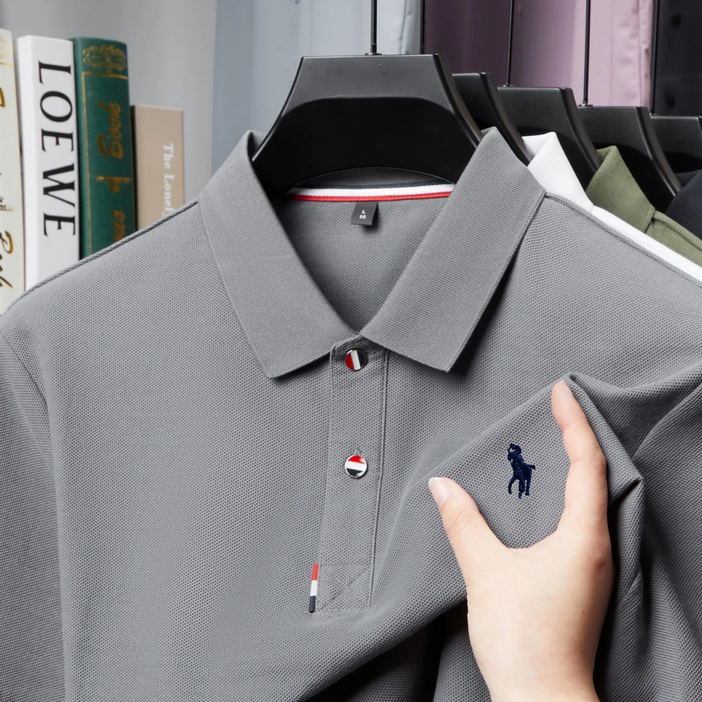Summer Men Polo T-Shirt