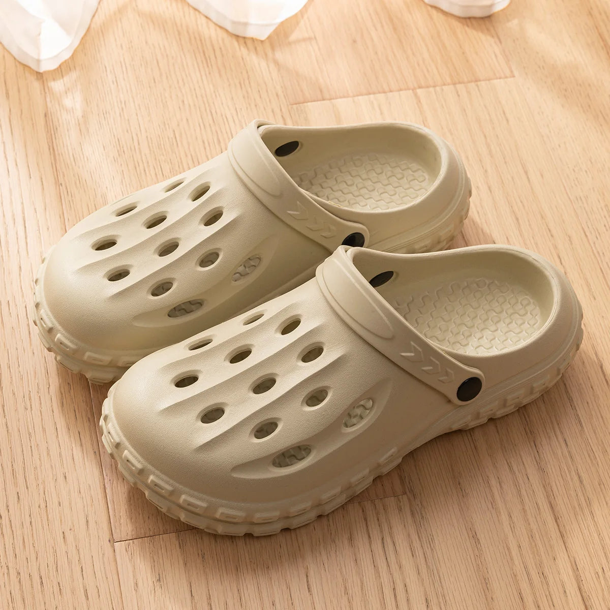 Women and Men's Hole Shoes