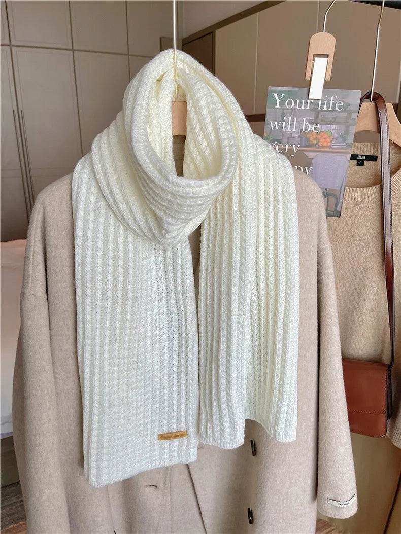 Sweet Knitted Scarf For Women