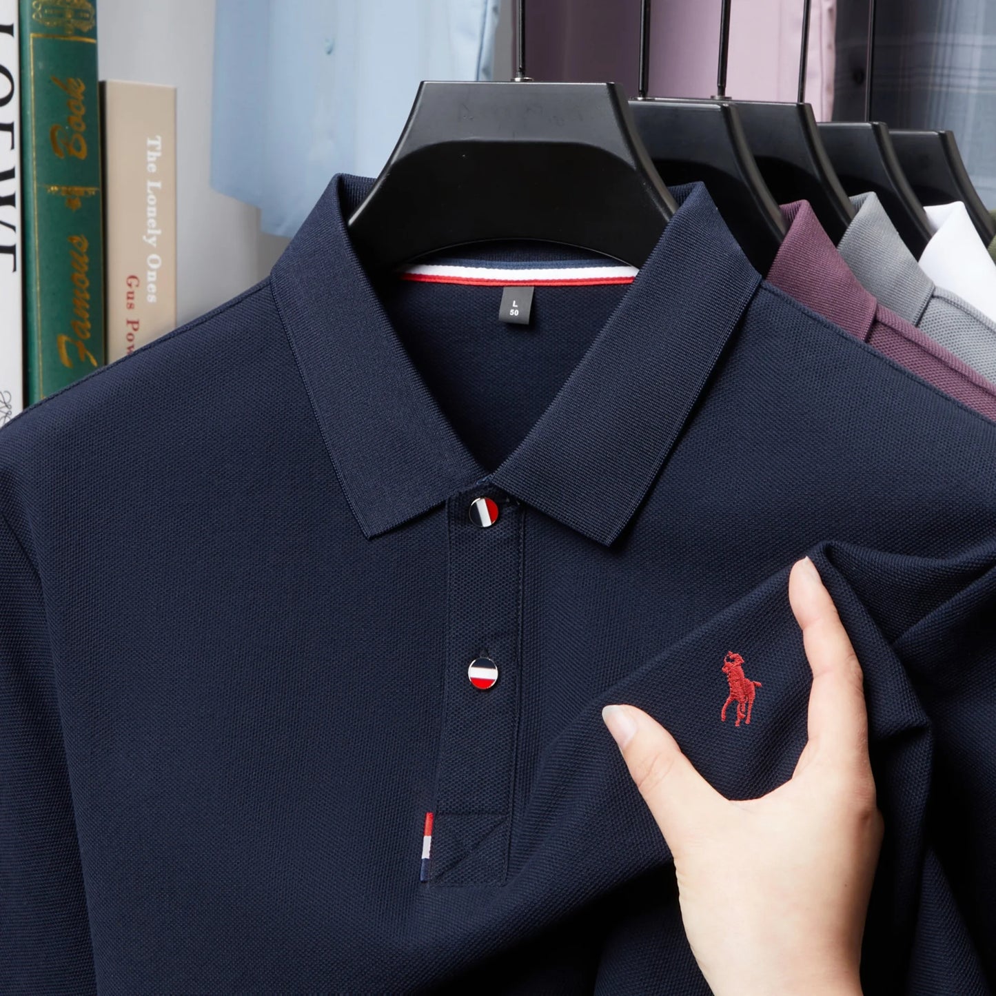 Summer Men Polo T-Shirt