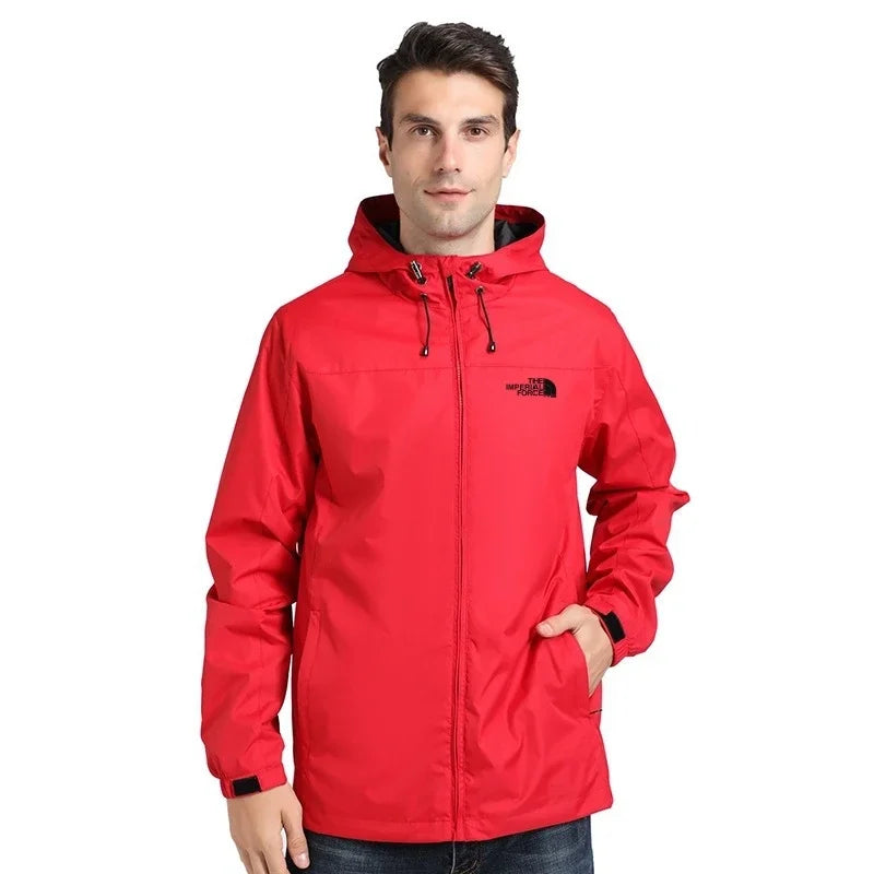 Men's Waterproof Hooded Jacket