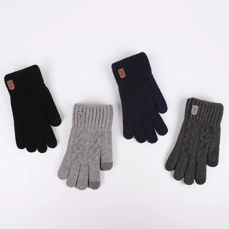 New Men's Warm Gloves