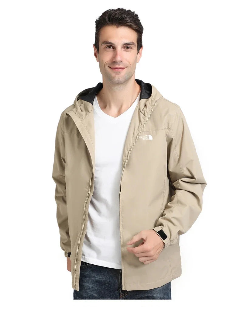 Men's Waterproof Hooded Jacket