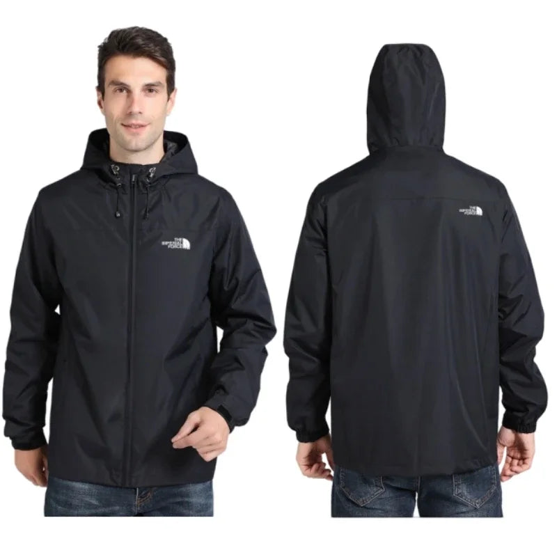Men's Waterproof Hooded Jacket