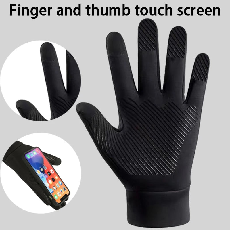 Winter Warm Gloves for Men Waterproof Touch Screen