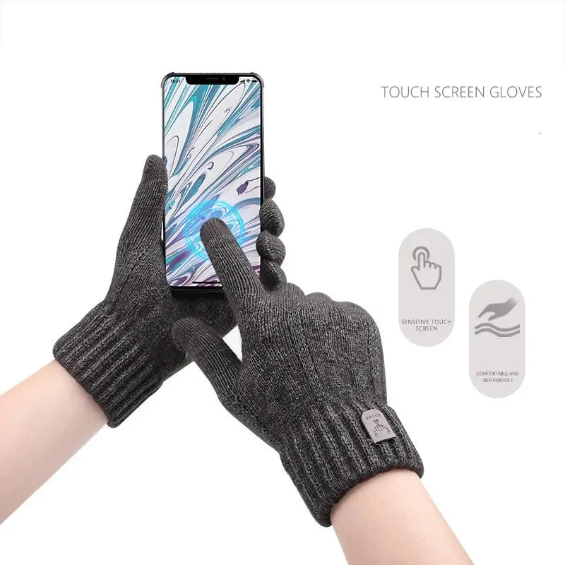 New Men's Warm Gloves