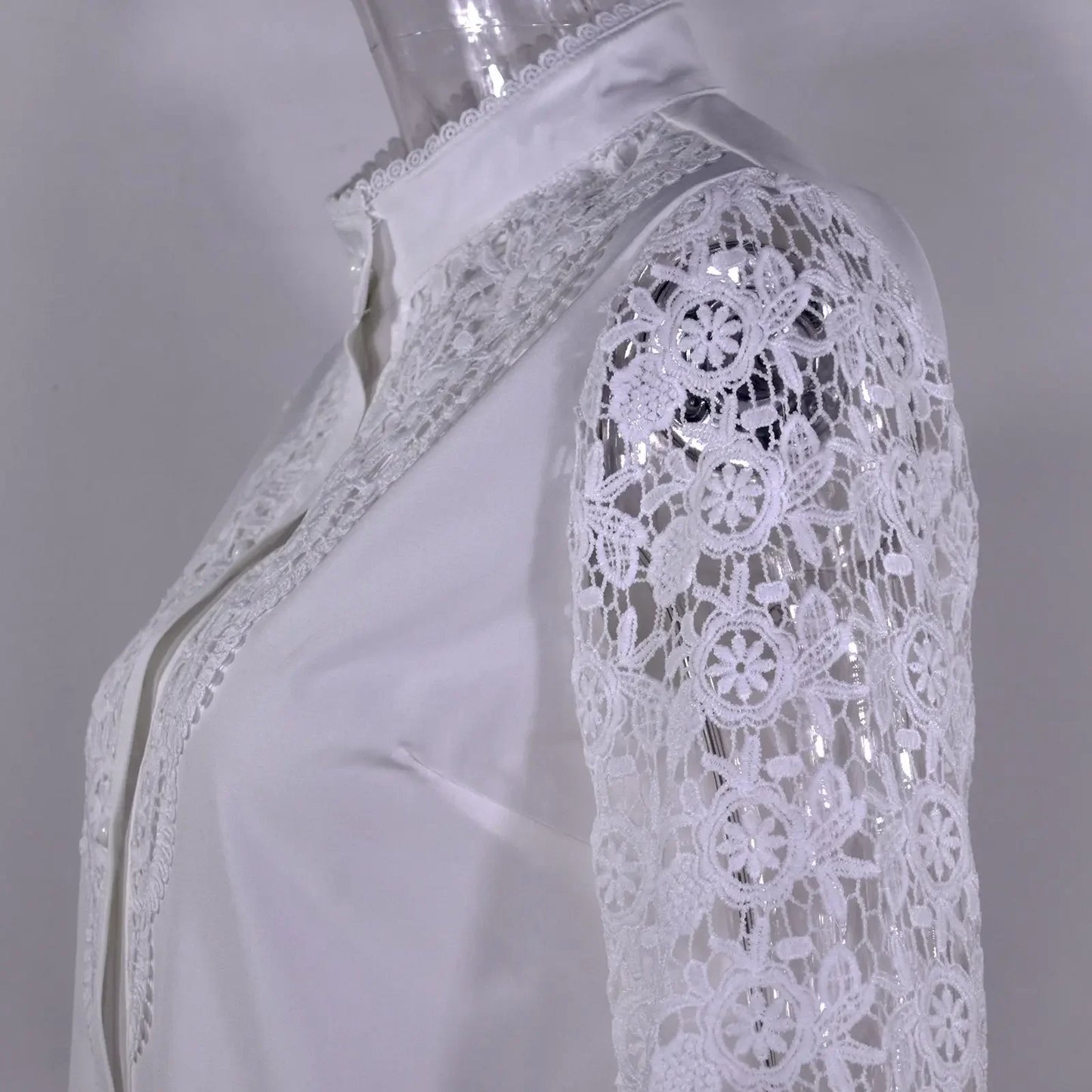 Women's Blouses White Office Spring Casual