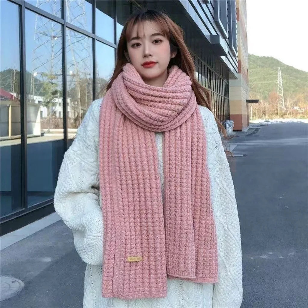 Sweet Knitted Scarf For Women