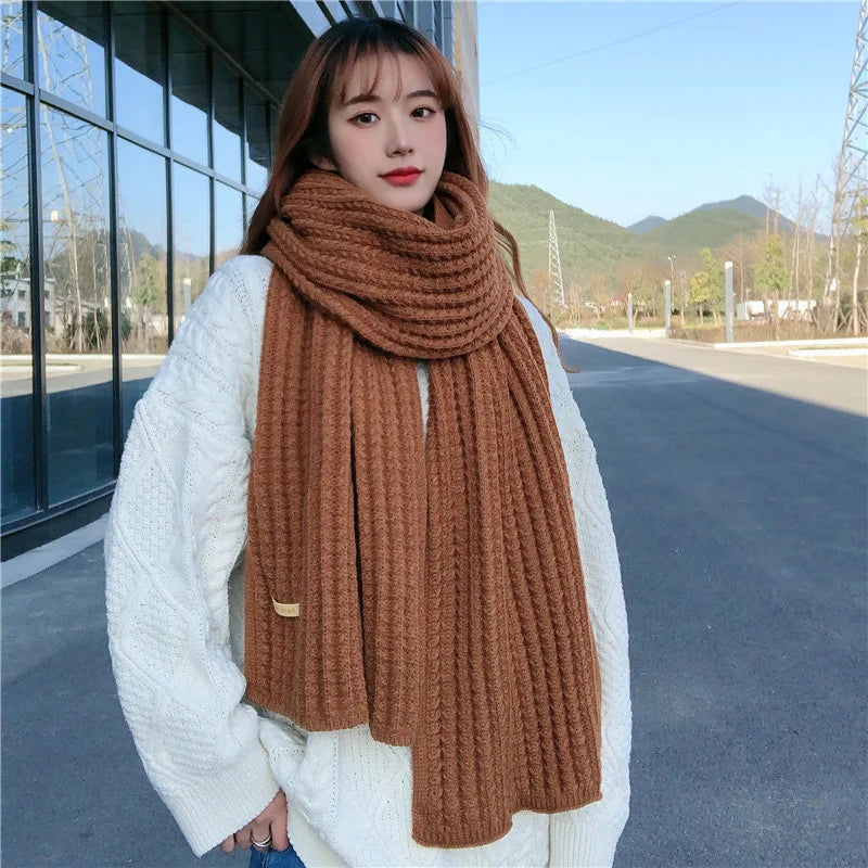 Sweet Knitted Scarf For Women