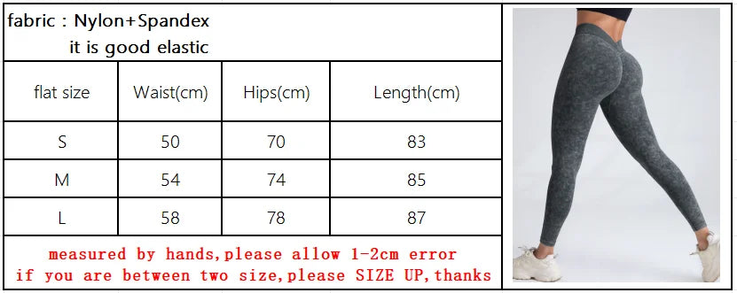 Women V Back Leggings