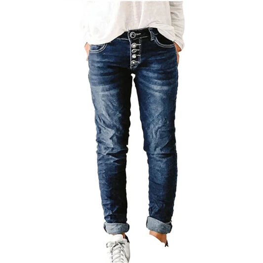 Women's Breasted Jeans