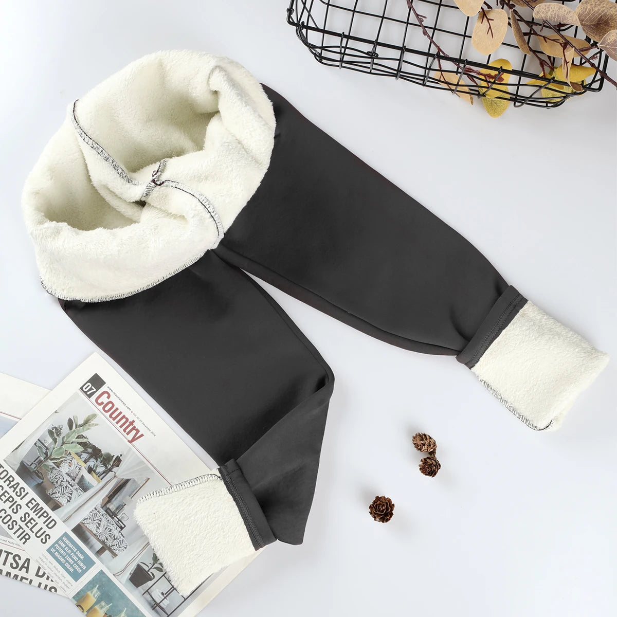Velvet Winter Leggins Womens