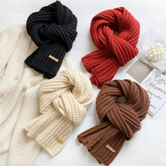 Sweet Knitted Scarf For Women