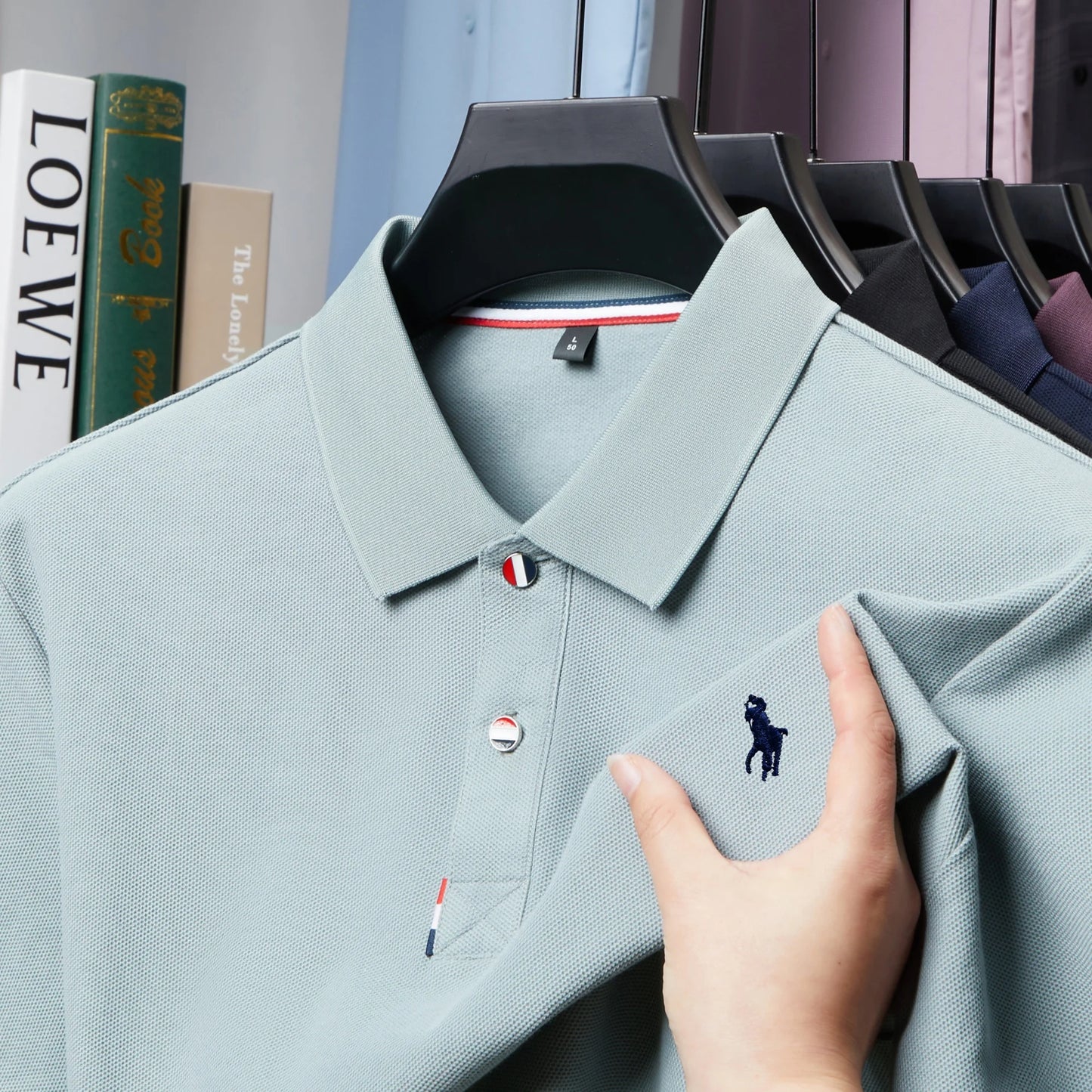 Summer Men Polo T-Shirt