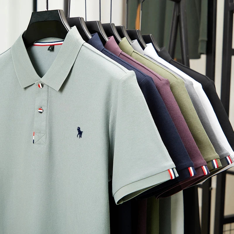 Summer Men Polo T-Shirt