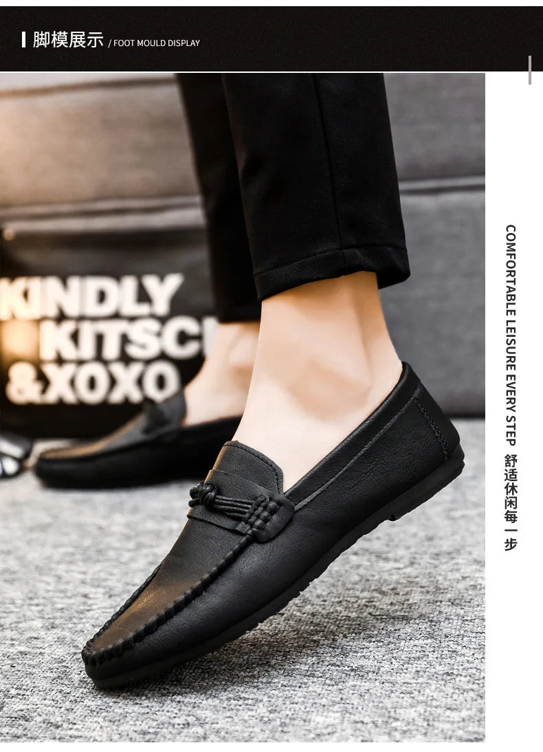 Men Loafers Shoes Man