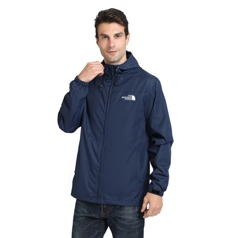 Men's Waterproof Hooded Jacket