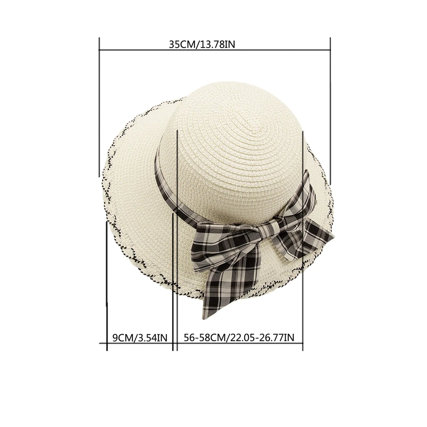 Women's Big Brimmed Hat Outdoors