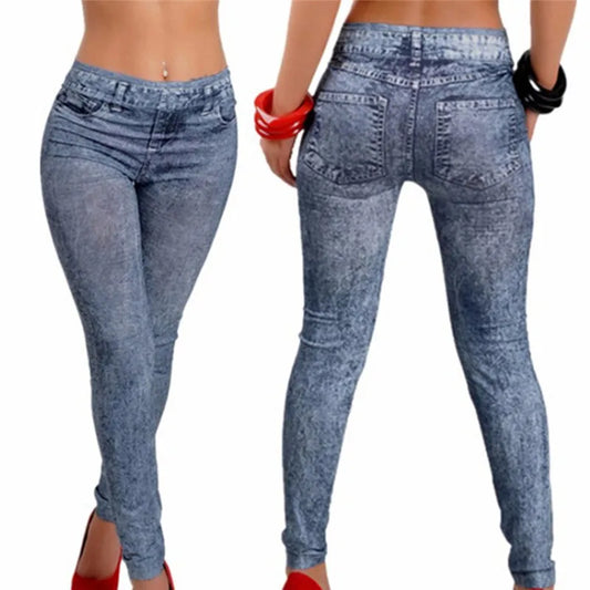 Women Fashion Stretch Plus Jeans