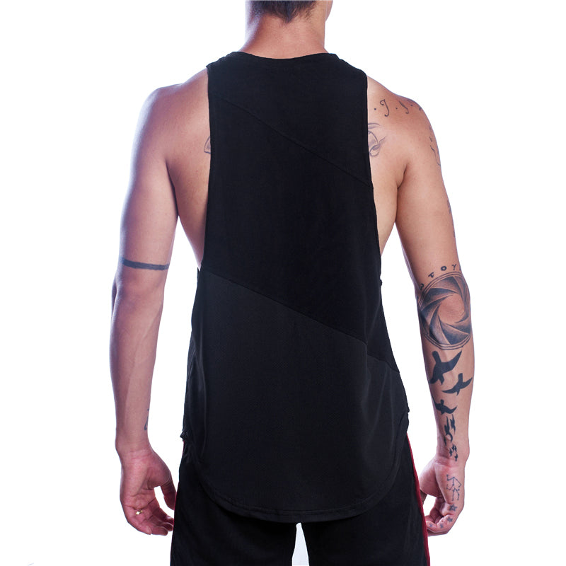 NEW Bodybuilding Sporty Tank Tops Men Gym Fitness