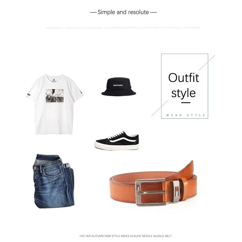 Man Belt Luxury Designer Brand High Quality