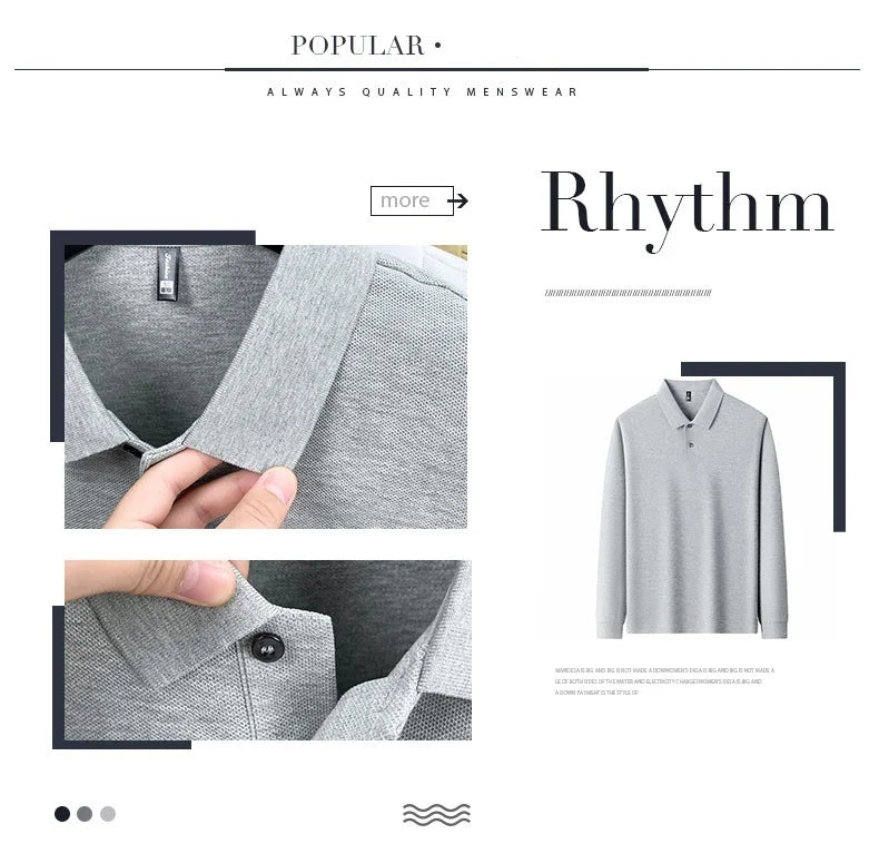 Men's Business Casual Polo