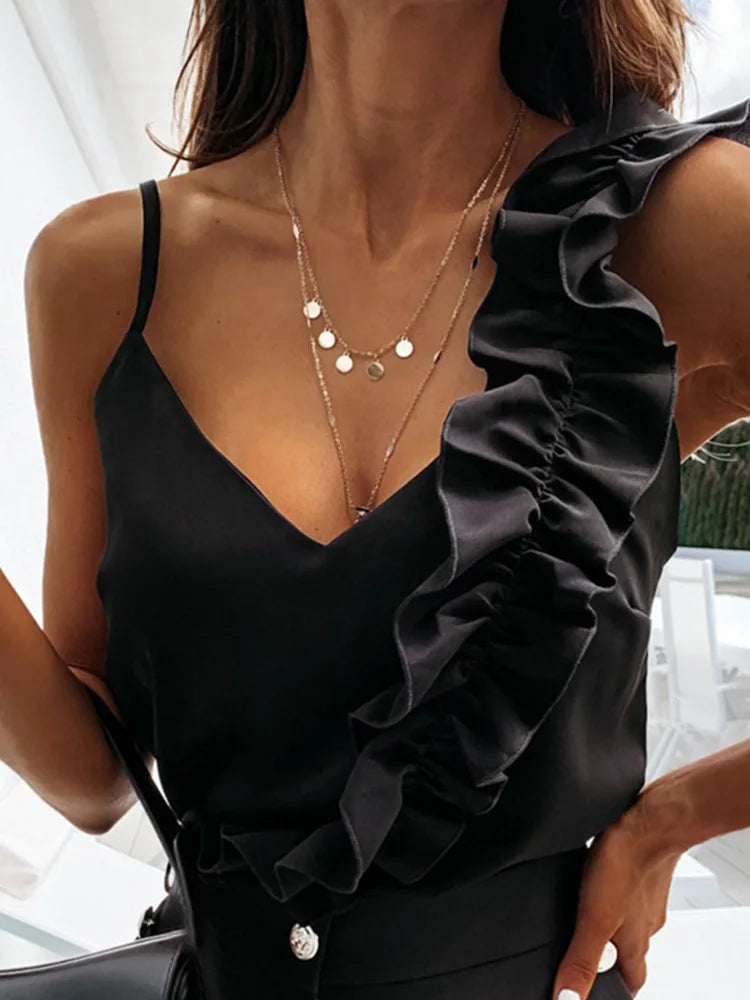 Women Summer Blouse Shirts Sexy